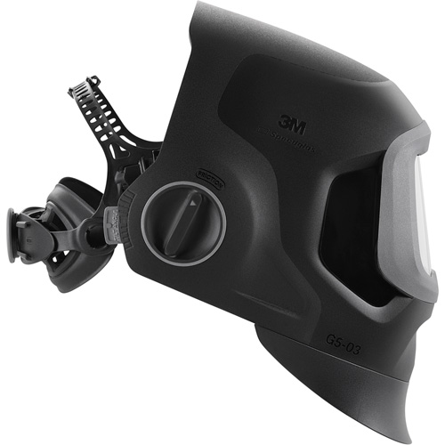Masque de soudage noir &agrave; devant fixe Speedglas G5-03 Pro, 2,8" lo x 4,3" la Champ de vision, Teinte 2,5/5/8-13, Noir Kelford