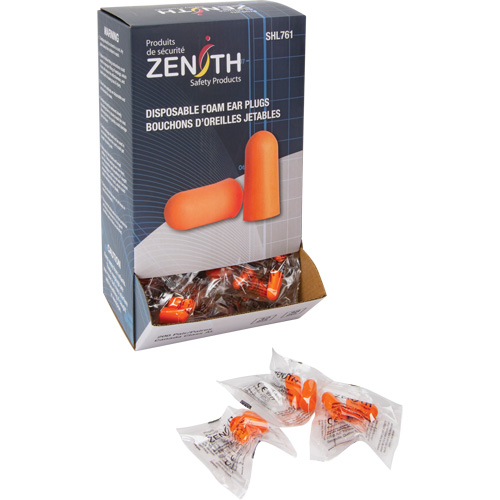 Foam Earplugs, Pair - Polybag Kelford