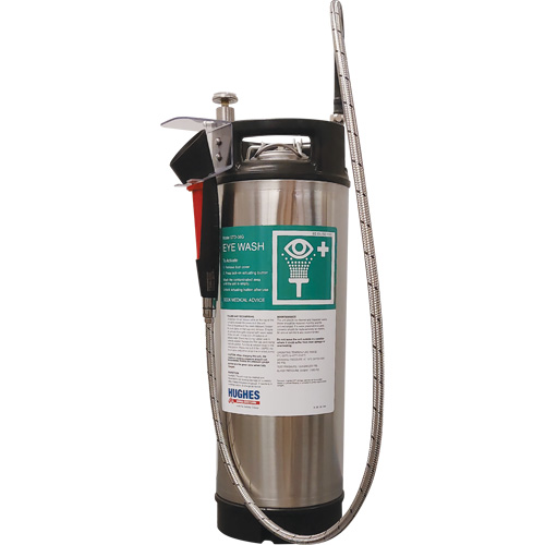 Portable Self-Contained Emergency Wash, Pressurized, 4 gal. Capacity, Meets None Kelford
