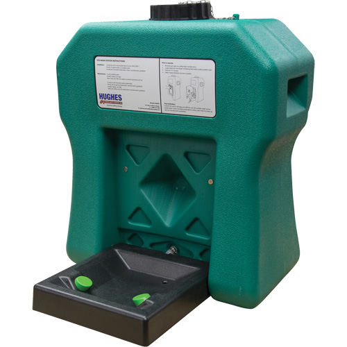 Portable Self-Contained Eyewash Station, Gravity-Fed, 16 gal. Capacity, Meets ANSI Z358.1 Kelford