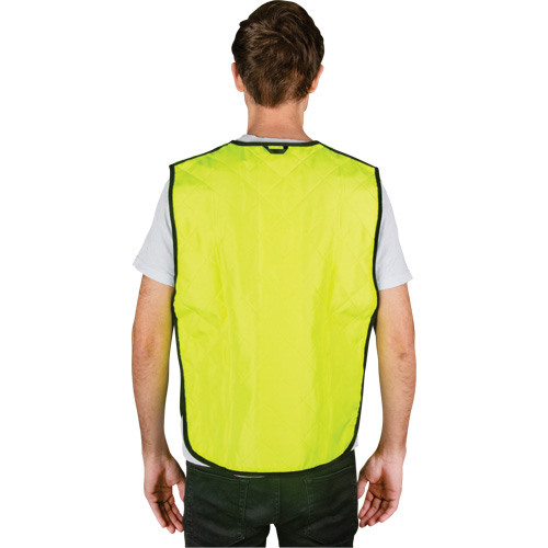 Veste refroidissante &agrave; &eacute;vaporation, Moyen, Jaune lime haute visibilit&eacute; Kelford