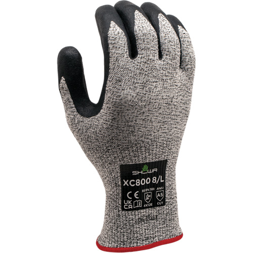 Gants r&eacute;sistants &agrave; la coupe XC800, Taille 6/Petit, Calibre 13, Rev&ecirc;tement Nitrile, Enveloppe en PEHP, ASTM ANSI niveau A5/EN 388 niveau E Kelford