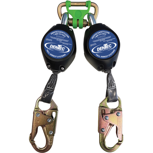 Self Retracting Lanyard with Composite Housing, 7', Web, Swivel Kelford