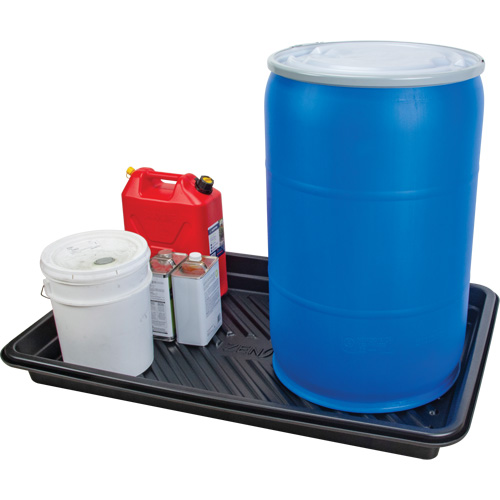 Spill Tray, 30" L x 48" W x 4.5" H, 30 US gal. Spill Capacity Kelford