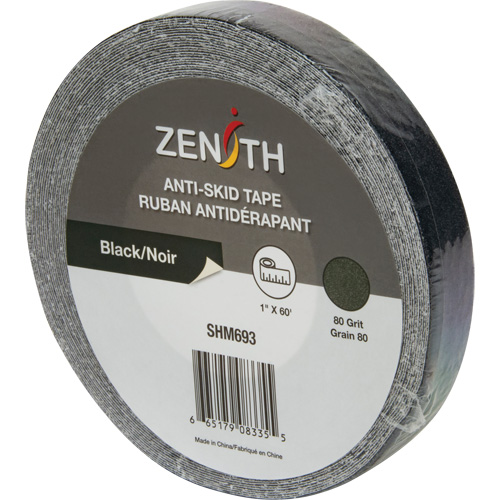 Anti-Skid Tape, 1" x 60', Black Kelford