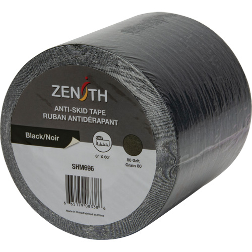 Anti-Skid Tape, 6" x 60', Black Kelford