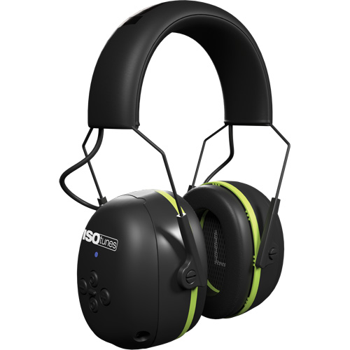 &eacute;couteurs Bluetooth Air Defender noir & vert, Style Bandeau, 24 dB Kelford