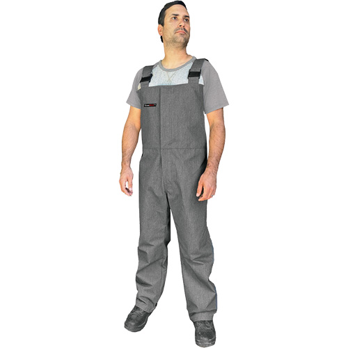 CoreMAX FR Bib Overall, 4X-Large, Grey Kelford