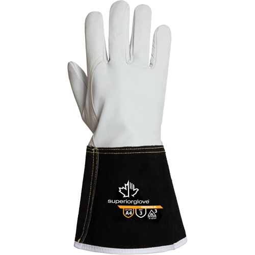 Endura&reg; 399GKGL5 Welding Gloves, Grain Goatskin, Size X-Small Kelford