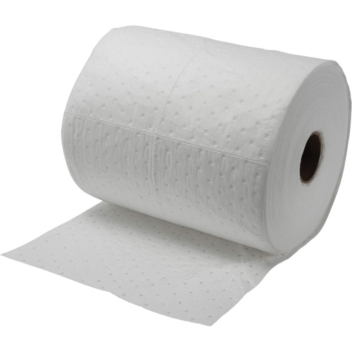 Bonded Sorbent Rolls, Mediumweight, 150' L x 15" W, 10 gal. Absorbancy Kelford