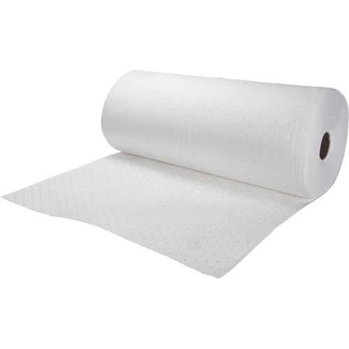 Rouleaux absorbants li&eacute;es, Poids moyen, 150' lo x 30" la, Absorption 20 gal. Kelford