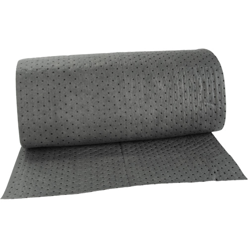 Bonded Sorbent Rolls, Heavyweight, 150' L x 30" W, 20 gal. Absorbancy Kelford