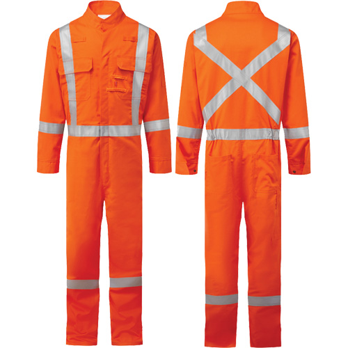 Combinaison FR Bizflame 88/12 Iona 7 oz. FR510, Taille 36, Orange Kelford