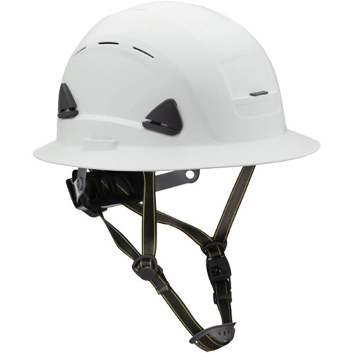 Casque Fibre Metal de style escalade avec bordure compl&egrave;te, R&eacute;pond aux normes CSA type 2, Suspension Rochet, Ventil&eacute; Kelford