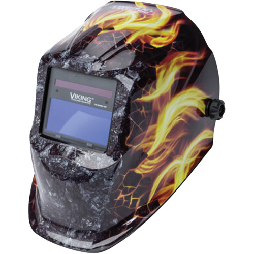 Masque de soudage auto-assombrissant VIKING 1740 Ignition, 3,78" lo x 1,67" la Champ de vision, Teinte 9 - 13 Kelford