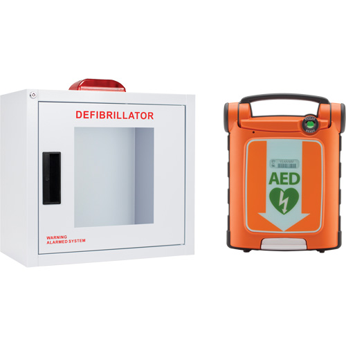 Powerheart&reg; G5 AED & Cabinet Kit, Semi-Automatic, Bilingual, Class 3 Kelford