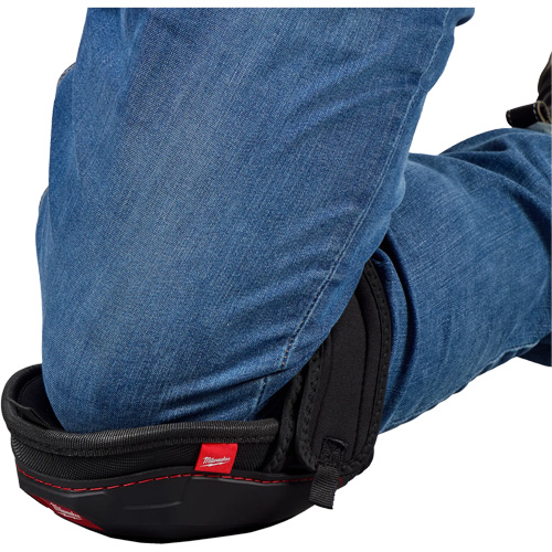 High-Mobility Knee Pad, Hook and Loop Style, Plastic Caps, Foam Pads Kelford