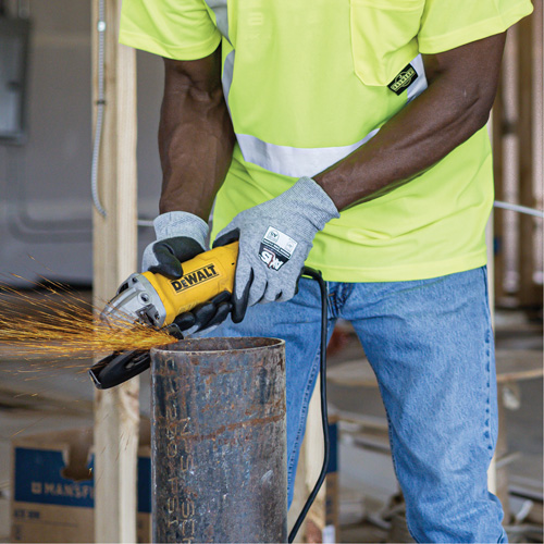 RWG566 AXIS Cut Protection Touchscreen Work Glove, Size 2X-Large, 18 Gauge, Polyurethane Coated, Stainless Steel/HPPE Shell, ASTM ANSI Level A5/EN 388 Level E Kelford