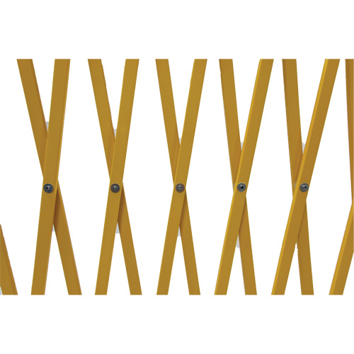 Expandable Barrier, 84" H x 20' L, Yellow Kelford