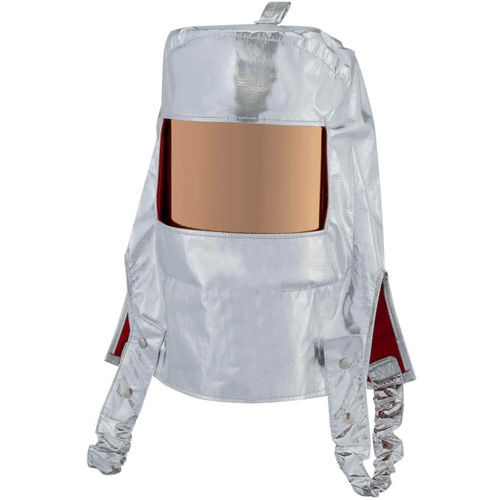 Heat Reflective Hood with Clear Gold Window Kelford