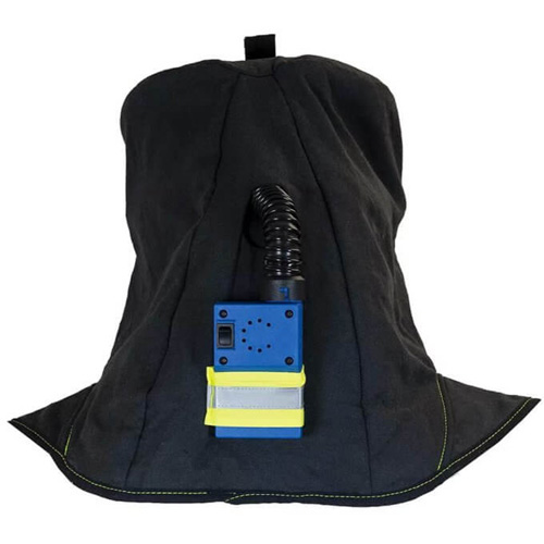Cagoule de protection contre l'arc &eacute;lectrique TCG, Noir, 40 cal/cm², ANSI Z87.1/ASTM F1506/ASTM F1959/ASTM F2178/R&eacute;pond ou surpasse la norme CSA Z462/NFPA 70E, 4 Arc &eacute;lectrique EPI cat&eacute;gorie niveau Kelford