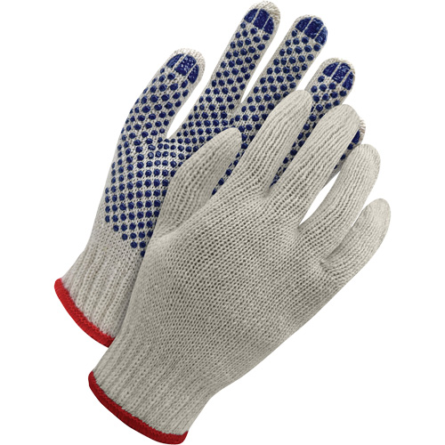 Gants en poly-coton Deny avec pois en PVC, Taille Moyen Kelford