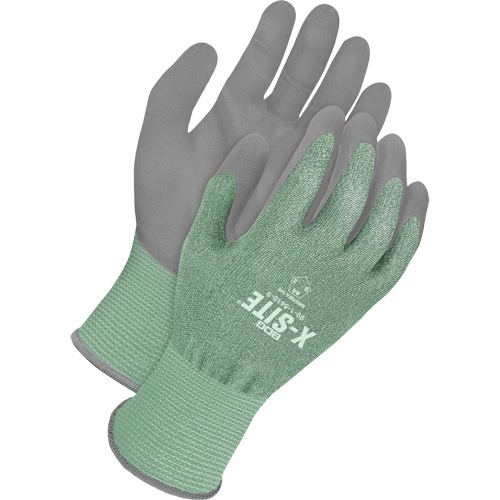 X-Site&reg; Coated Cut-Resistant Touchscreen Gloves, Size 6, 18 Gauge, Polyurethane Coated, HPPE Shell, ASTM ANSI Level A4 Kelford