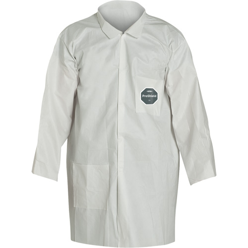 ProShield&reg; 50 Lab Coat, Microporous, White, Small Kelford