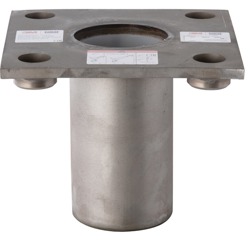 DBI-SALA&reg; Confined Space Core Insert Base with Top Plate, Stainless Steel Kelford