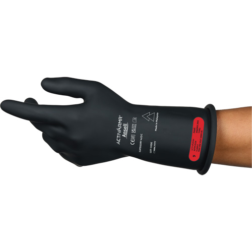 Gants &eacute;lectriques isol&eacute;s ultra l&eacute;gers ActivArmr RIG R011BUL, ASTM classe 0, Taille 11, 11" lo Kelford