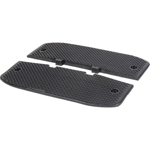 Speed Hump End Caps, Rubber, 3' L x 20" W x 2" H Kelford