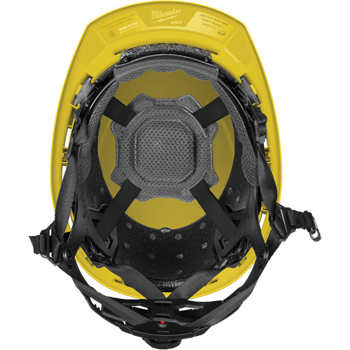 Casque de s&eacute;curit&eacute; &agrave; bordure avant BOLT, R&eacute;pond aux normes CSA type 2, Suspension Rochet, Non ventil&eacute; Kelford