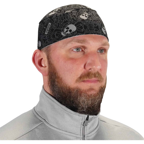Chill-Its 6630 High-Performance Skull Cap with Terry Cloth Sweatband, Multi-Colour Kelford