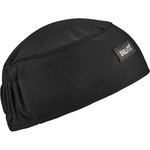 Calotte haute performance avec bandeau en &eacute;pong&eacute; Chill-Its 6630, Noir Kelford