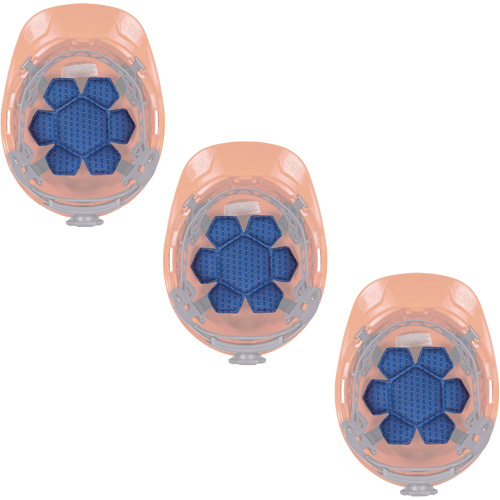 Coussin sup&eacute;rieur de refroidissement pour casque de s&eacute;curit&eacute; Chill-Its 6612 &agrave; &eacute;vacuation de lhumidit&eacute; Kelford