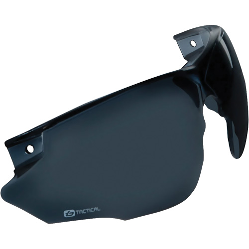 Lentille de rechange pour lunettes de s&eacute;curit&eacute; Combat, Antibu&eacute;e/Anti-&eacute;gratignures, Fum&eacute;e, Combat Kelford