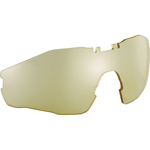 Lentille de rechange pour lunettes de s&eacute;curit&eacute; MY6, Antibu&eacute;e/Anti-&eacute;gratignures, Ambr&eacute;e, MY6 Kelford