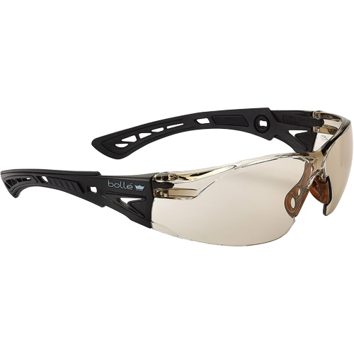 Rush+ BSSI Safety Glasses, Copper/Brown Lens, Anti-Fog/Anti-Scratch, ANSI Z87+ Kelford