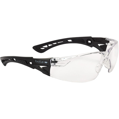 Lunettes de s&eacute;curit&eacute; Rush + Petit BSSI, Lentille Transparent, Antibu&eacute;e/Anti-&eacute;gratignures, ANSI Z87+ Kelford