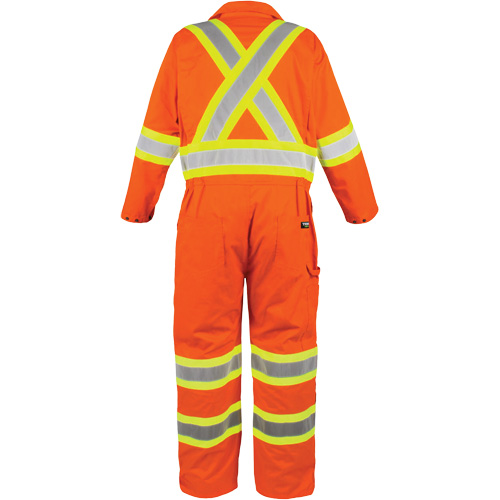 Combinaison non doubl&eacute;e haute visibilit&eacute;, 2T-Grand, Orange haute visibilit&eacute; Kelford