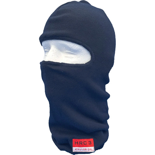 Passe-montagne en tricot FR/AR Atlas Thermax, Acrylique/Coton, Bleu Kelford