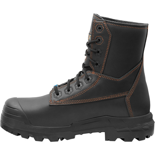 Bottes de travail Metpro Flex avec protecteur m&eacute;tatarsien, Cuir, Taille 8-1/2, Imperm&eacute;able Kelford