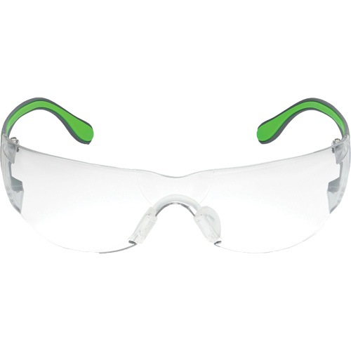 Lunettes de s&eacute;curit&eacute; gris/vert Adapt Lite, Lentille Transparent, Antibu&eacute;e/Anti-&eacute;gratignures, ANSI Z87+/R&eacute;pond ou surpasse la norme CSA Z94.3 Kelford