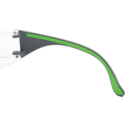 Lunettes de s&eacute;curit&eacute; gris/vert Adapt Lite, Lentille Transparent, Antibu&eacute;e/Anti-&eacute;gratignures, ANSI Z87+/R&eacute;pond ou surpasse la norme CSA Z94.3 Kelford