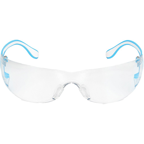 Lunettes de s&eacute;curit&eacute; bleu/blanc Adapt Lite, Lentille Transparent, Antibu&eacute;e/Anti-&eacute;gratignures, ANSI Z87+/R&eacute;pond ou surpasse la norme CSA Z94.3 Kelford