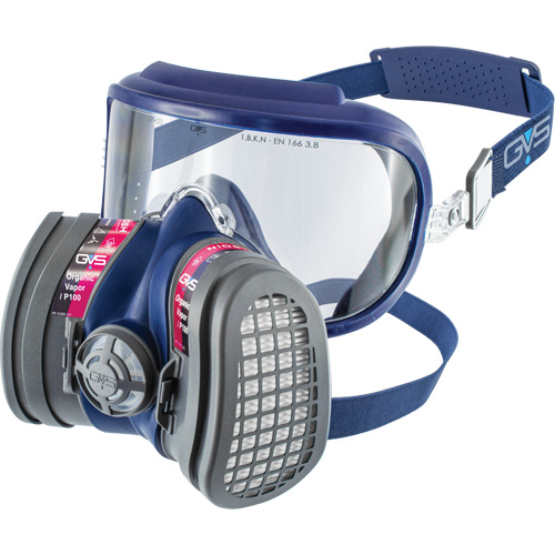 Respirateur &agrave; profil bas Elipse Integra OV-P100 NIOSH avec filtres de rechange, &eacute;lastom&egrave;re/Thermoplastique, Moyen/grand Kelford