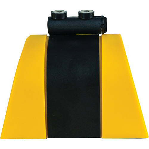 Syst&egrave;me de barri&egrave;re de s&eacute;curit&eacute; HAZLOK, Plastique, Fixation magn&eacute;tique, 30', Ruban Noir et jaune Kelford
