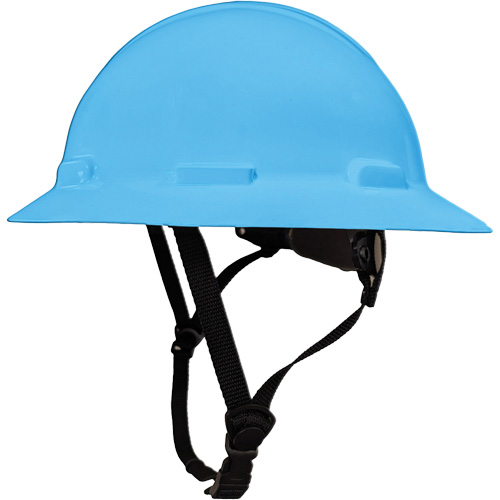Casque de s&eacute;curit&eacute; &agrave; bordure compl&egrave;te LIDGUARD avec mentonni&egrave;re, R&eacute;pond aux normes CSA type 1, Suspension Rochet, Ventil&eacute; Kelford