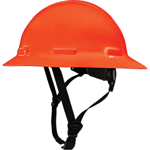 Casque de s&eacute;curit&eacute; &agrave; bordure compl&egrave;te LIDGUARD avec mentonni&egrave;re, R&eacute;pond aux normes CSA type 2, Suspension Rochet, Ventil&eacute; Kelford