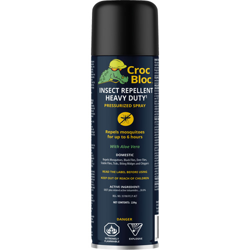 Insectifuge puissant, DEET &agrave; 30 %, Vaporisateur, 220 g Kelford